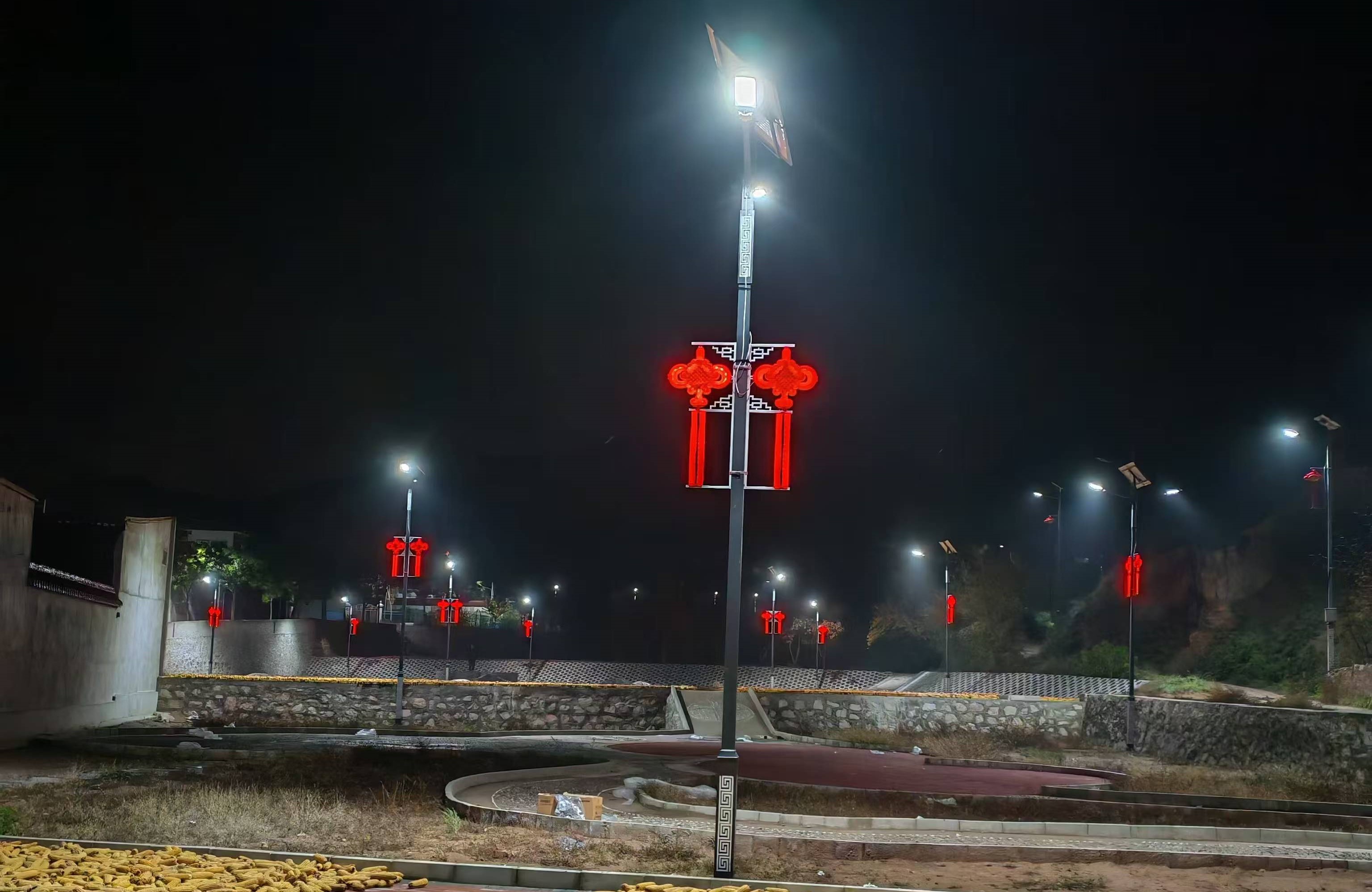 甘肃定西506套乡村振兴太阳能路灯建设项目